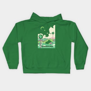 Visit Namekusei Kids Hoodie